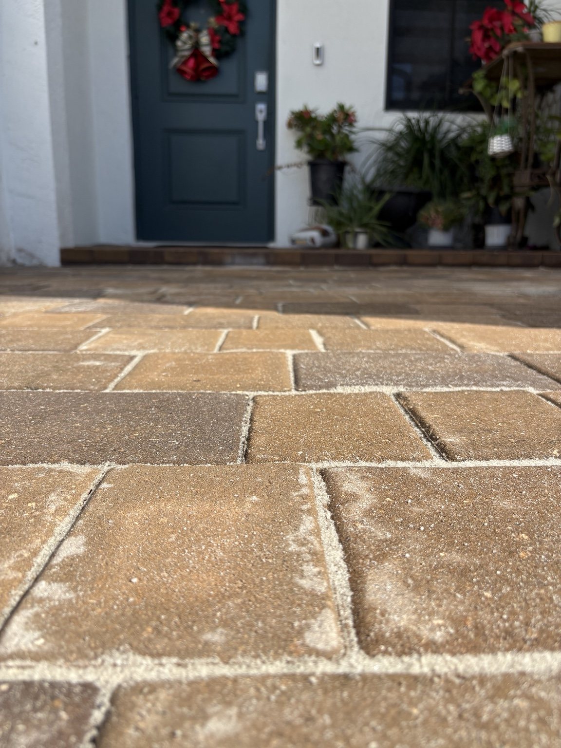 Pavers, travertine & pool deck work