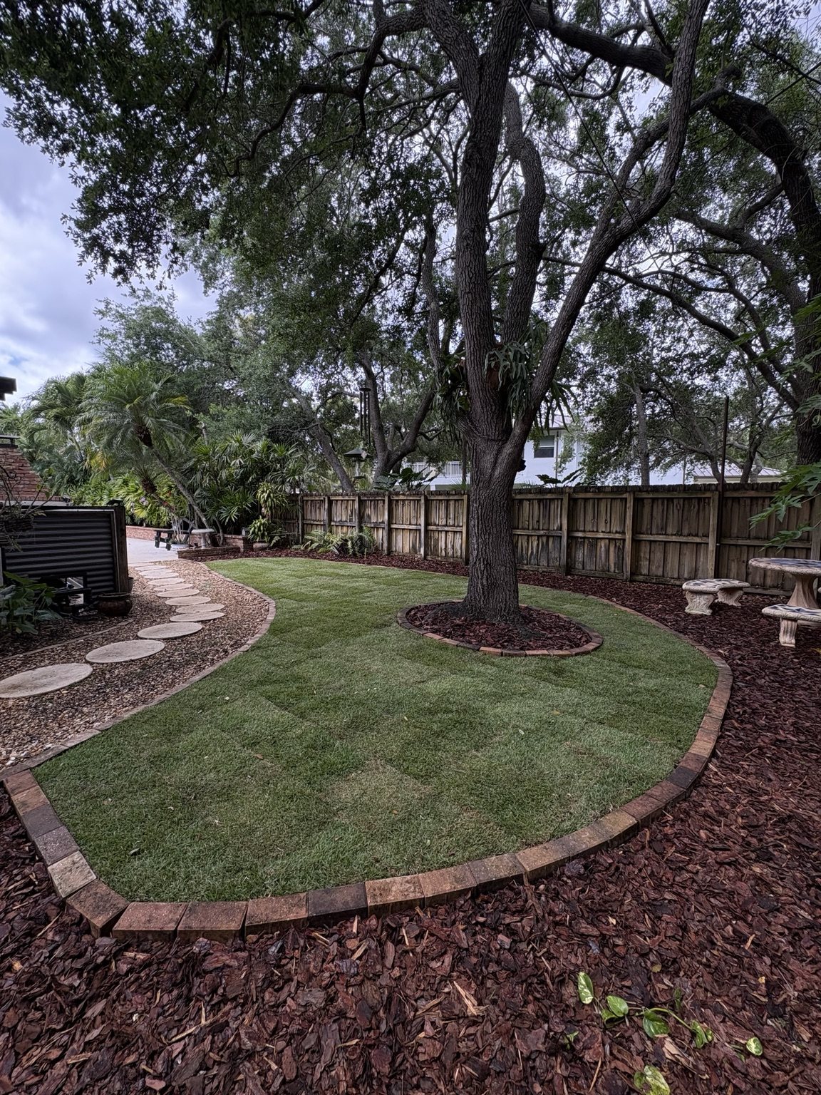 Fence, stone & hardscape details